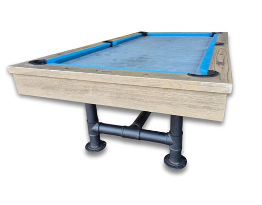 Signature Marshall Silver Mist Pool Dining Table - Warehouse Clearance